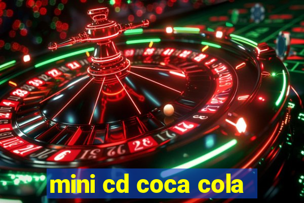 mini cd coca cola